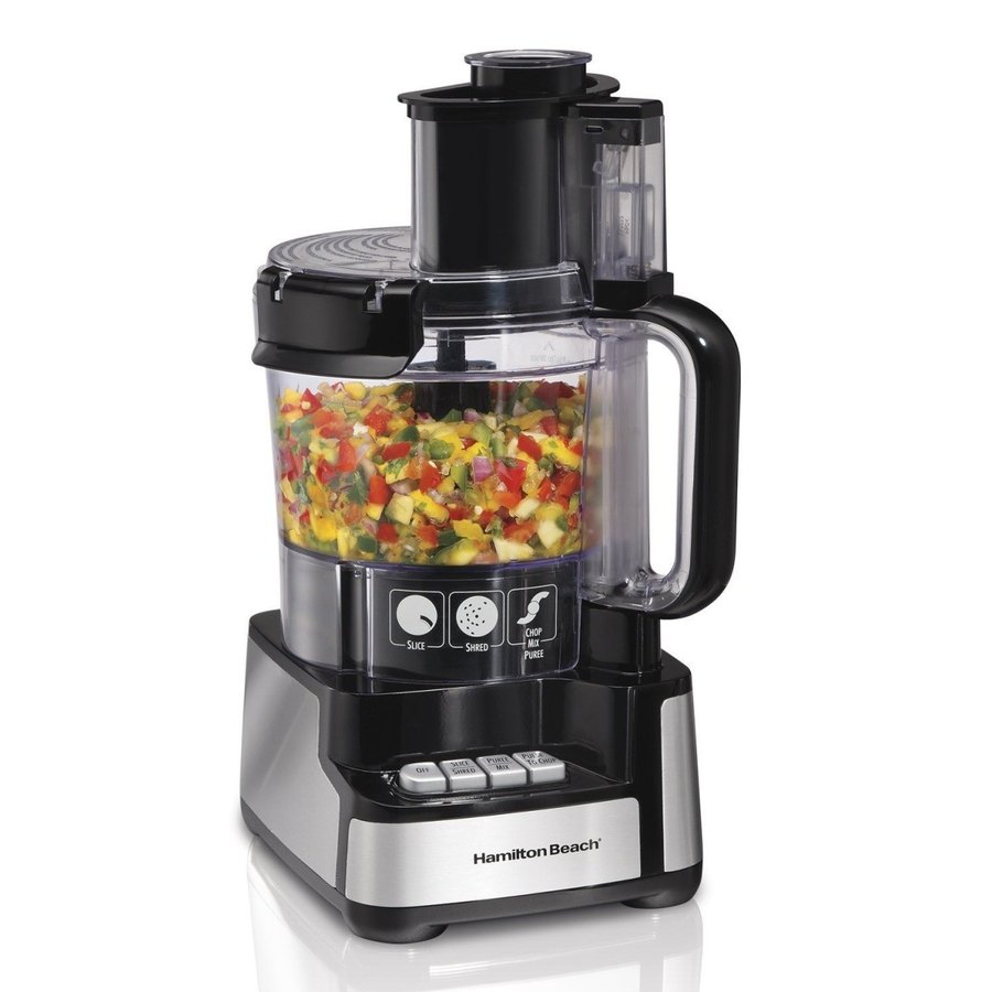 ハミルトンビーチ Hamilton Beach フードプロセッサー 70725A 12-Cup Stack and Snap Food Processor アメリカキッチン家電