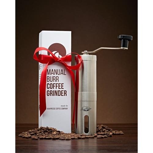 ジャバプレス JavaPresse コーヒーグラインダー コーヒーミル 珈琲豆 Manual Coffee Grinder ステンレス Brushed Stainless アメリカキッチン家電