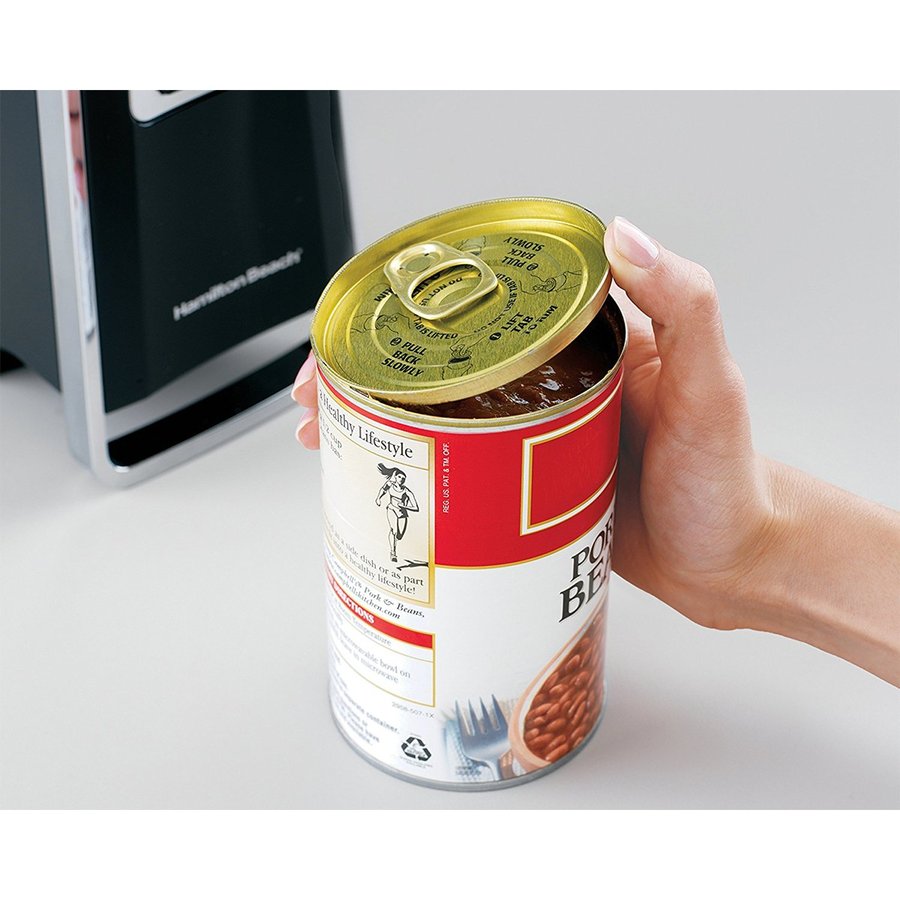 ハミルトンビーチ Hamilton Beach 76606ZA 自動缶切り 自動オープナー 電動缶切り スムーズ ブラック アメリカキッチン家電