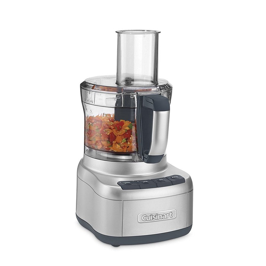 クイジナート Cuisinart FP-8SV フードプロセッサー 2.2L ステンレスカッター 特許取得済み 食材を追加できる投入口付き シルバー アメリカキッチン家電