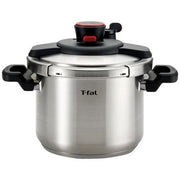 ティファール T-fal P45007 Clipso ステンレス鋼 食器洗い機 セーフ 圧力鍋 調理器具 6.3 クォート 電気圧力鍋 シルバー アメリカキッチン家電