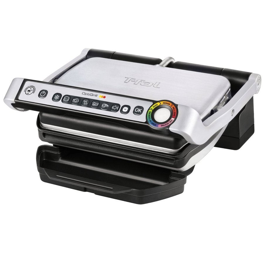 ティファール T-fal 電気グリル ホットプレート 卓上コンロ GC702D Indoor Electric Grill 屋内用 Silver アメリカキッチン家電