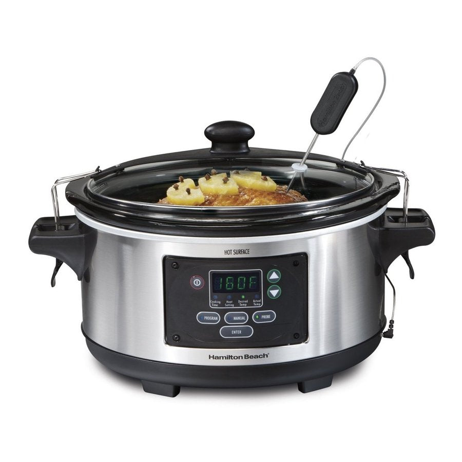 ハミルトンビーチ Hamilton Beach33969 電気圧力鍋 クロックポット 低温調理器 コトコト煮込む スロークッカー アメリカキッチン家電