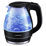 オヴェンテ Ovente 電気ケトル 電気やかん エレクトリックケトル KG83B 1.5L Glass Electric Kettle Black アメリカキッチン家電