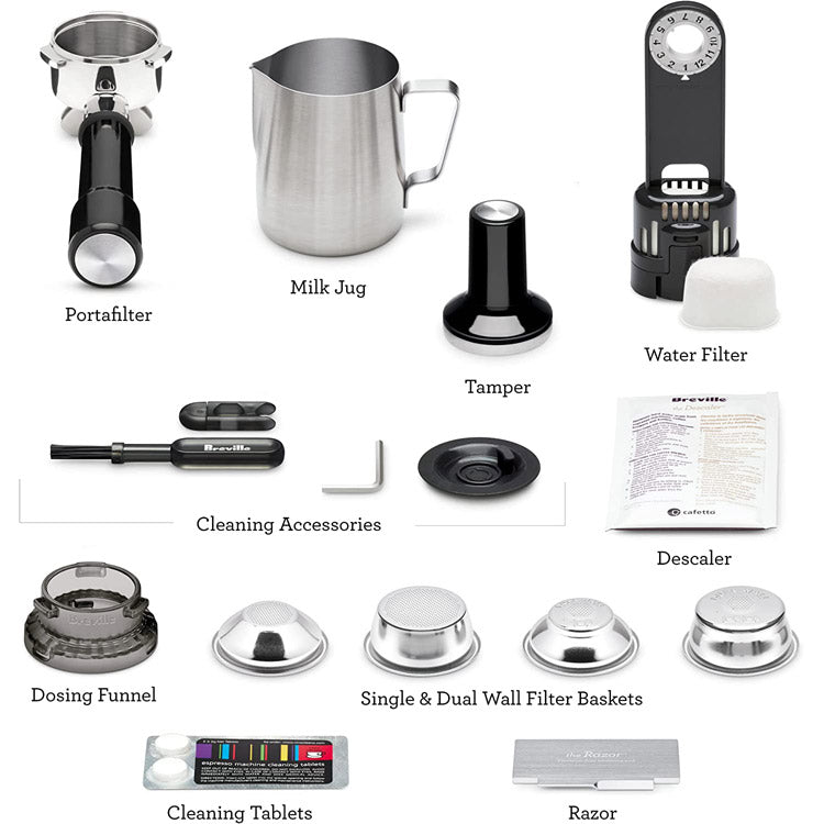 ブレビル Breville BES870XL バリスタ Espresso Machine エスプレッソメーカー エスプレッソマシーン
