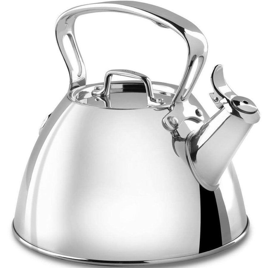オールクラッド All-Clad E86199 ステンレス製 やかん Stainless Steel Tea Kettle Silver アメリカキッチン雑貨