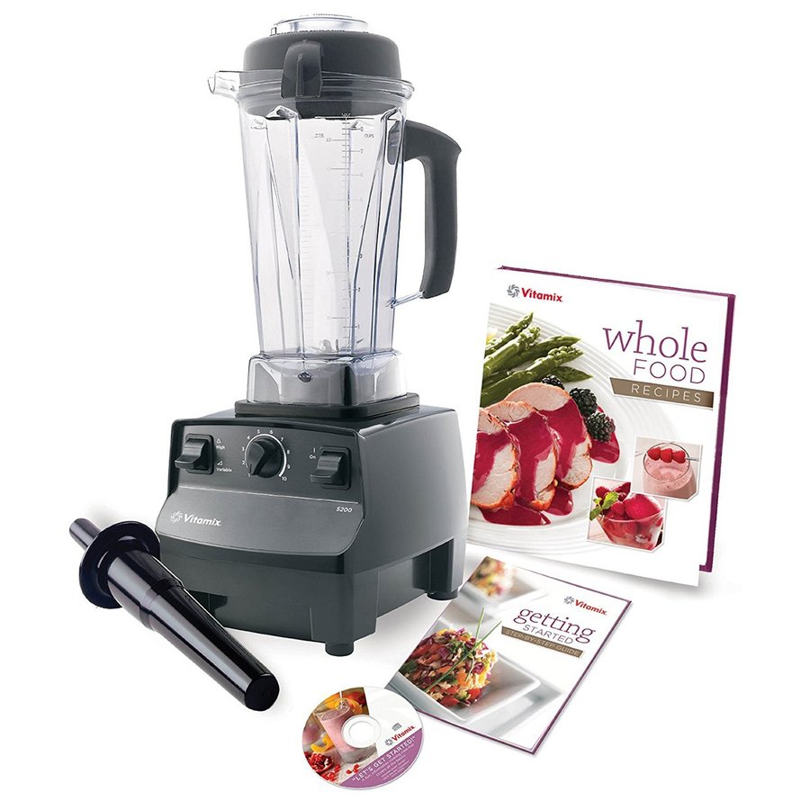 Vitamix バイタミックス 5200 ミキサー ブレンダー ジューサー スムージーメーカー プロフェッショナルグレード 64オンス(約1.9L)
