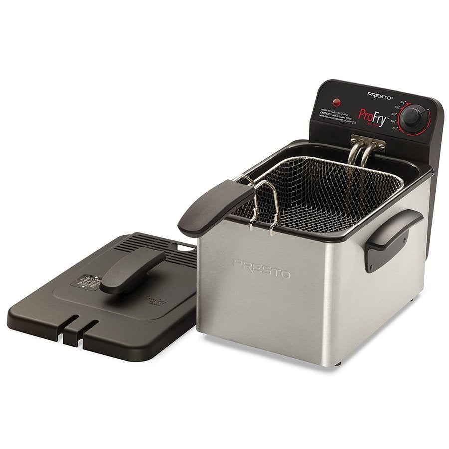 プレスト Presto 電気フライヤー 05461 卓上 ステンレス Stainless Steel Deep Fryer