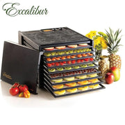 エクスカリバー Excalibur 食品乾燥機 3926TB フードディハイドレーター 9トレイ 大容量 アメリカキッチン家電