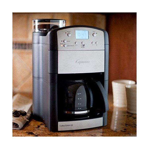 カプレッソ 10カップコーヒーメーカー Capresso 464.05 グラインダー&ガラスカラフ付き