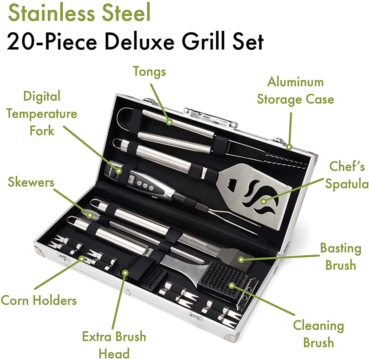 クイジナート Cuisinert アウトドアキッチンツールセット CGS-5020 キャンプ用品 バーベキューセット