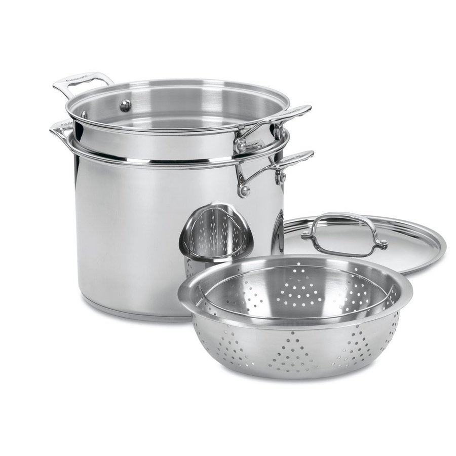 クイジナート Cuisinert パスタ鍋セット 4点 77-412 アメリカキッチン雑貨
