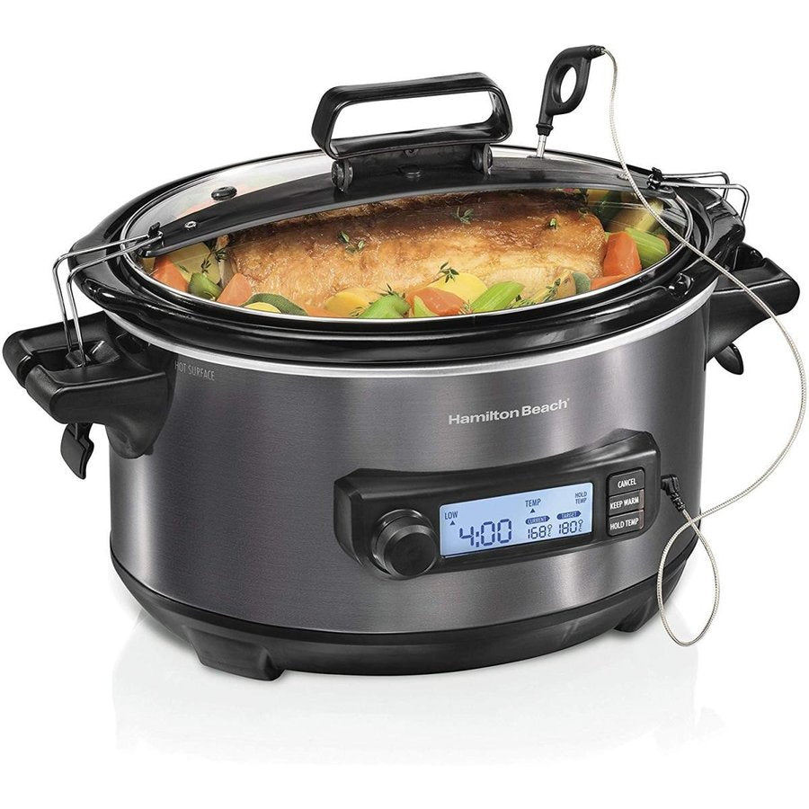 ハミルトンビーチ Hamilton Beach スロークッカー 6クォート 33866 アメリカキッチン家電