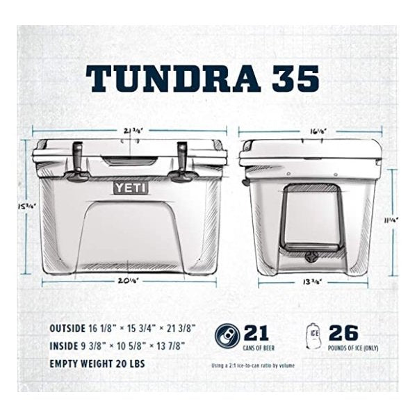 【 YETIクーラーボックス 】Tundra 35 イエティ クーラーボックス アウトドア Desert Tan