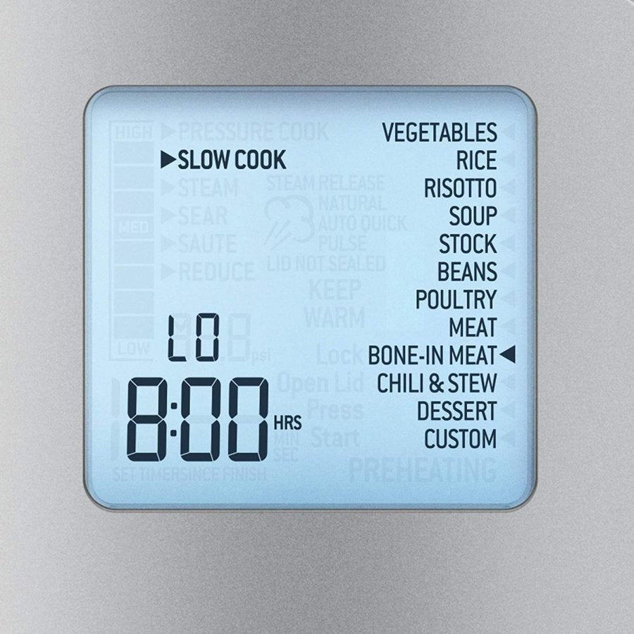 ブレビル Breville BPR700BSSUSC スロークッカー 低温圧力鍋 ステンレススチール 煮込み料理