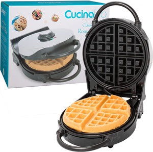クチーナプロ CucinaPro ベルギーワッフルメーカー 出来上がりお知らせブザー 焼き加減調整機能付