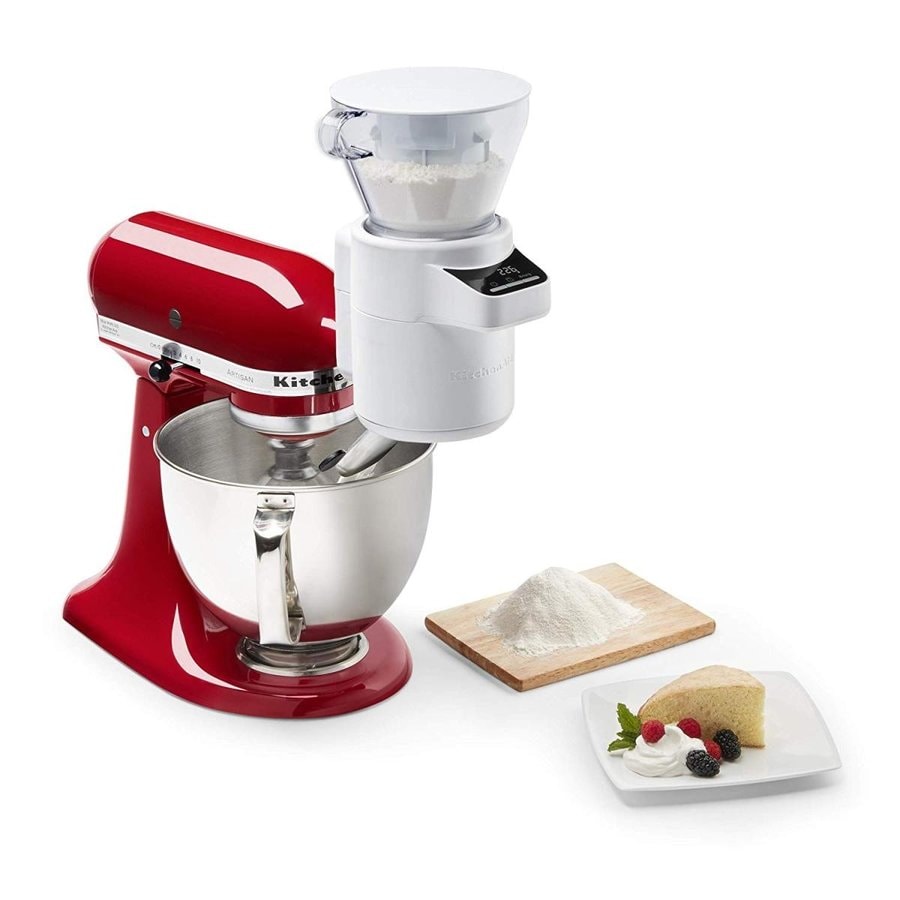 キッチンエイド シフター+スケールアタッチメント KitchenAid KSMSFTA 4カップ