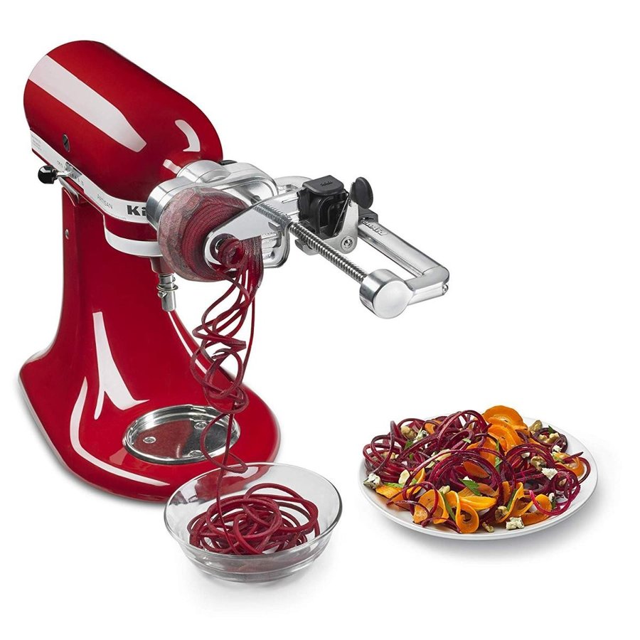 キッチンエイド SpiralizerプラスアタッチメントKitchenAid KSM2APC シルバー