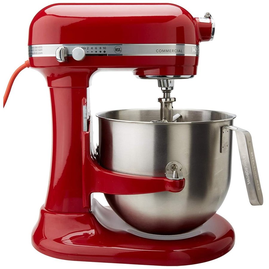 キッチンエイド 8クォート商業カウンターミキサー KitchenAid エンパイアレッド