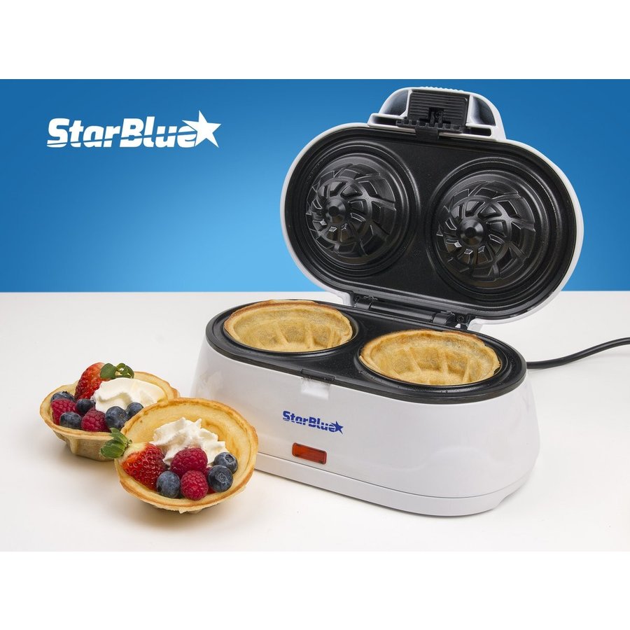 ダブルワッフルボウルメーカー StarBlue SB-SW2238D ワッフルメーカー