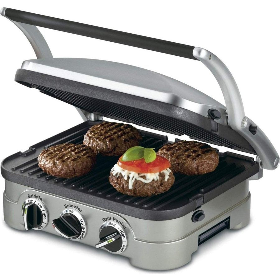 クイジナート ホットサンドメーカー Cuisinart GR-4N ワッフル&グリルプレート付き