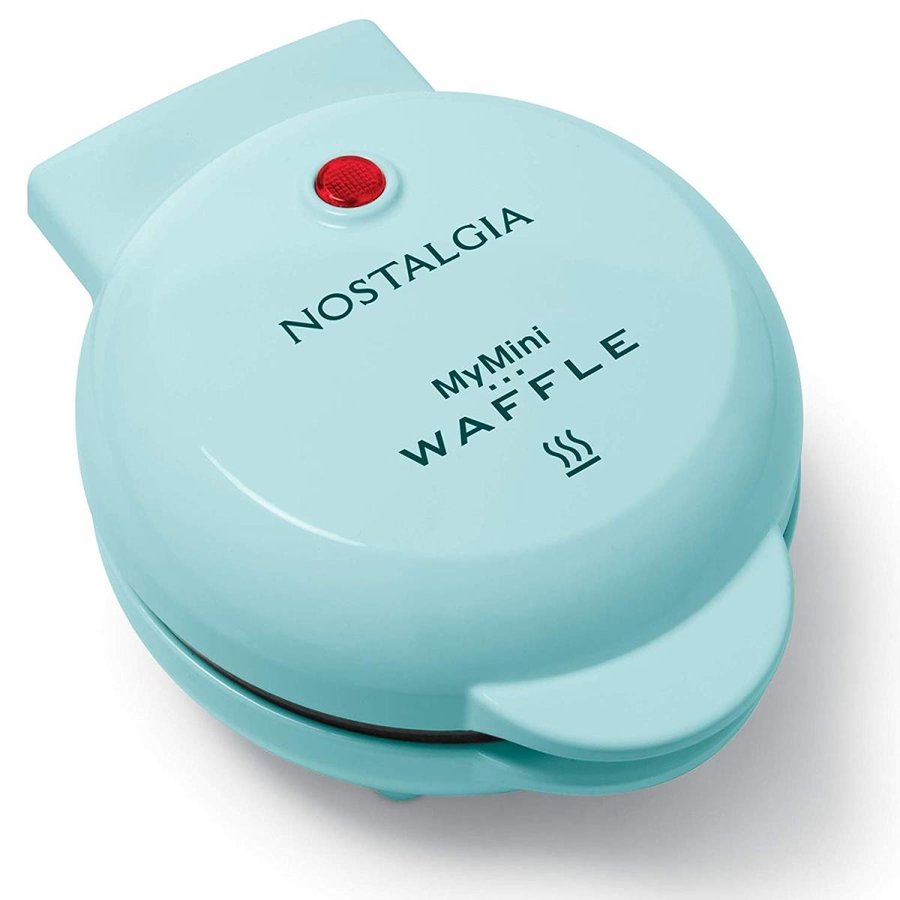 ミニワッフルメーカー Nostalgia MWF5AQ おしゃれデザインとカラー