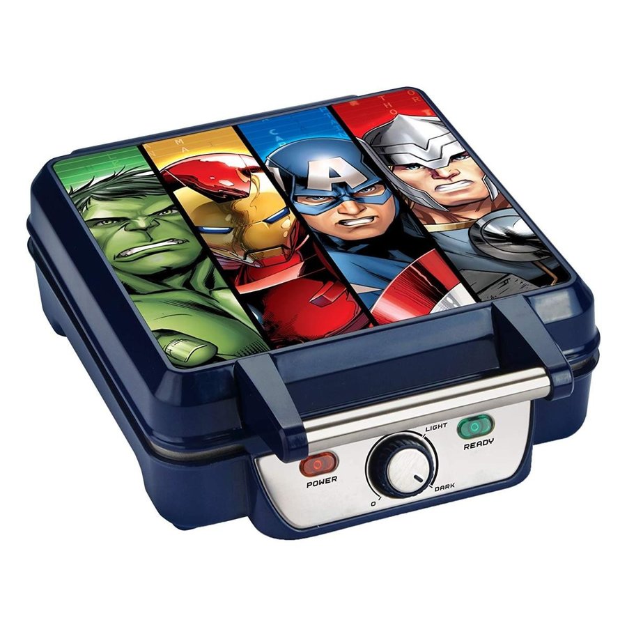 マーベル アベンジャーズワッフルメーカー Marvel MVA-281 マーベルロゴ型