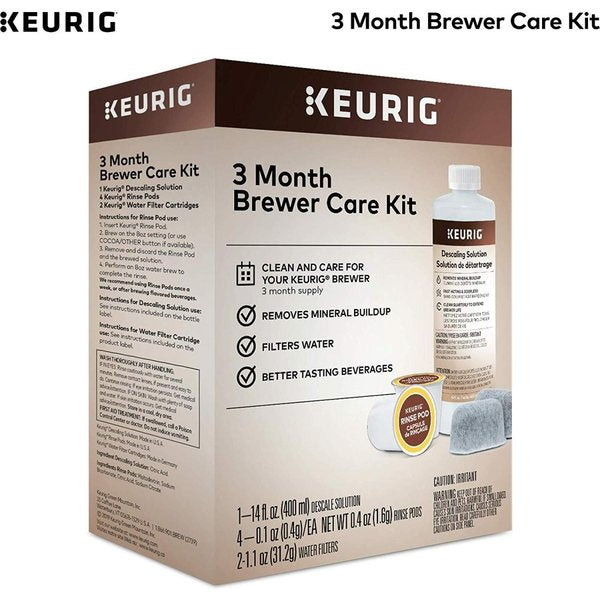 キューリグ メンテナンスキット Keurig コーヒーメーカー水 フィルターカートリッジ