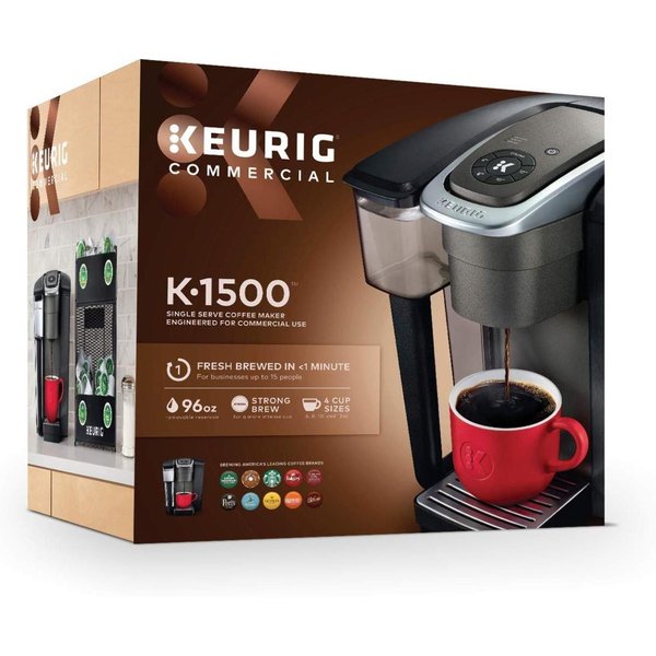 キューリグ コーヒーメーカー Keurig K1500 シングルカップ お茶 ブラック
