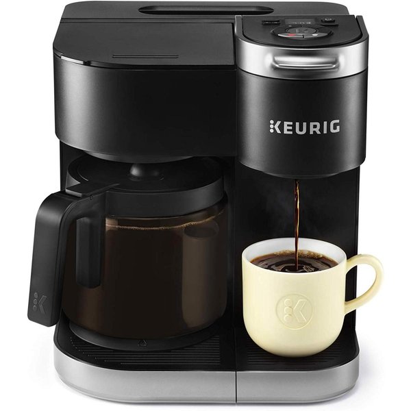キューリグ コーヒーメーカー Keurig デュオ シングルカップ ポッド 2通り 粉砕コーヒー