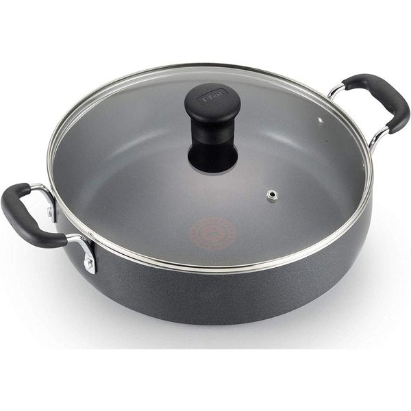 ティファール お鍋 T-FAL 2100102038 テフロン加工 深い フライパン 12インチ