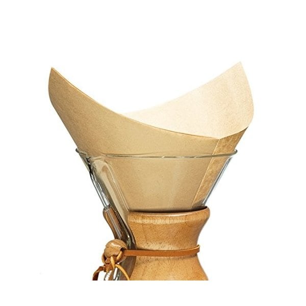ケメックス コーヒーフィルター Chemex FSU-100 ナチュラル スクエア型 400枚入り