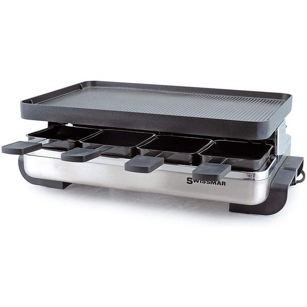 スイスマー ラクレットプレート Swissmar KF77080 8人用 リバーシブル グリルトップ