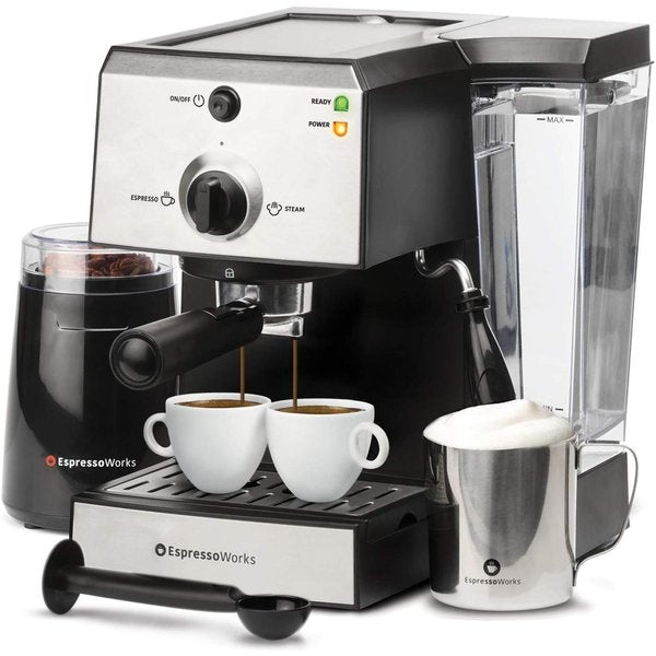 EspressoWorks エスプレッソマシン AEW1000 スチーマー 泡立て器 カプチーノ