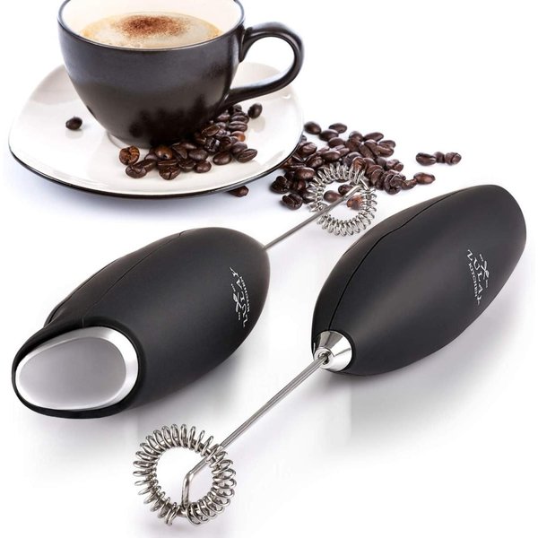 Zulay Kitchen ミルクフォーマーセット Complete Set 電動 ミルク泡立て器