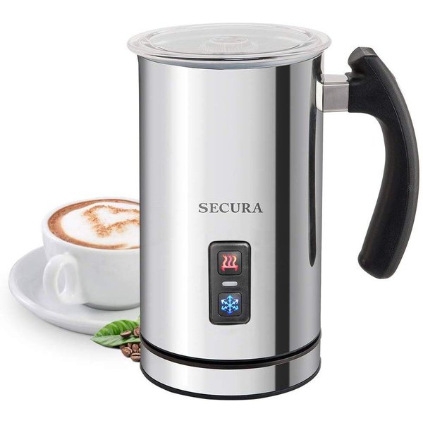 セキュラ ミルクフォーマー Secura MMF003B 電動 ミルク泡立て器 ウォーマー 温度調整