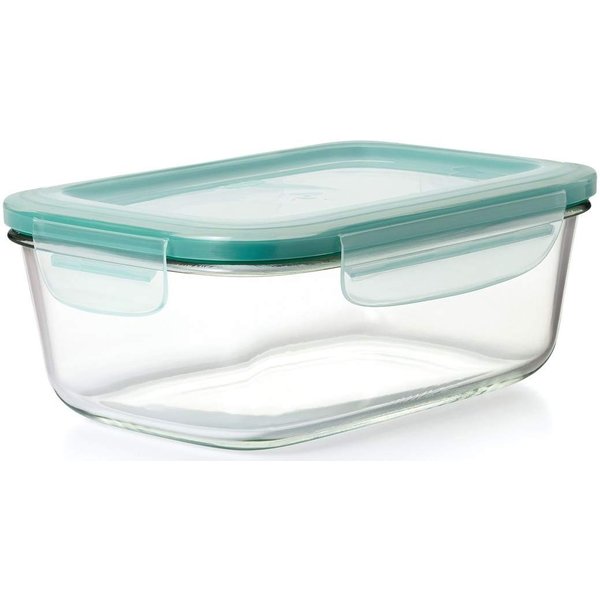 オクソー 食品保存容器 OXO 11174000 8カップ容量 漏れ防止 ガラス 長方形 タッパー