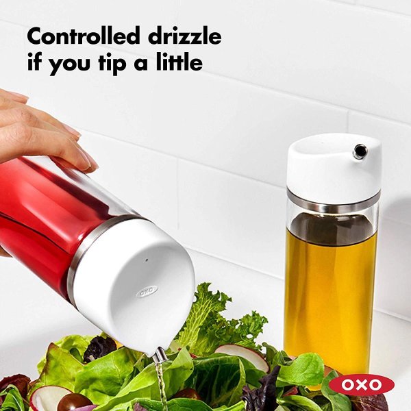 オクソー オイルディスペンサーセット OXO 11289100 精密ガラス 12オンス ビネガー