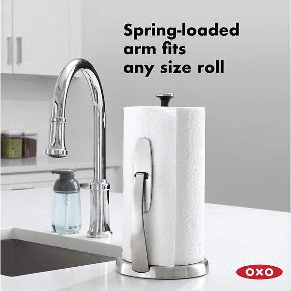 オクソー キッチンタオルホルダー OXO 1066736 卓上タイプ キッチンタオル掛け ステンレス