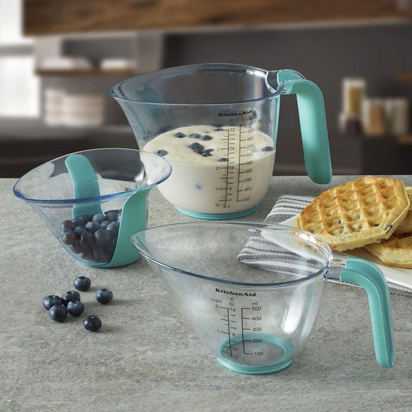 キッチンエイド 計量カップセット KitchenAid KO298OSAQA 3個入 アクアスカイ
