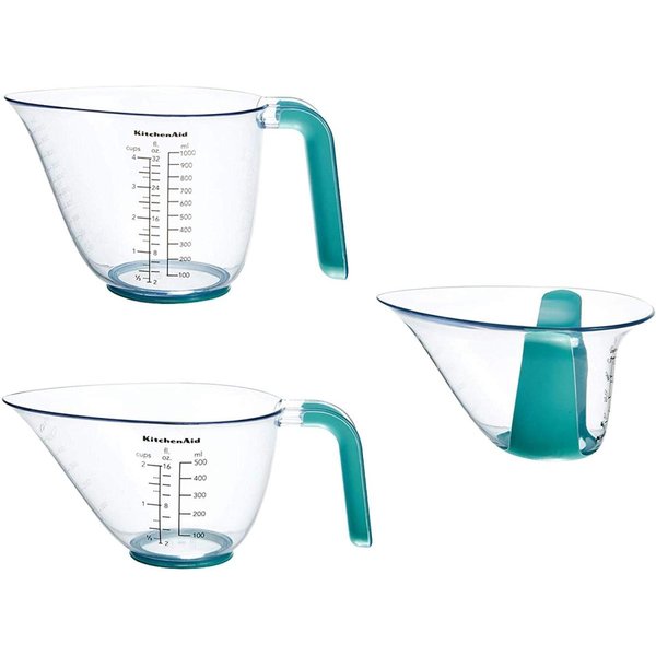 キッチンエイド 計量カップセット KitchenAid KO298OSAQA 3個入 アクアスカイ
