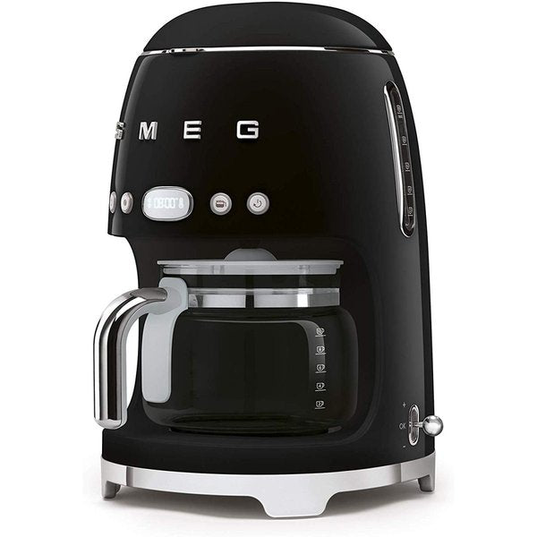 スメッグ コーヒーメーカー SMEG レトロデザイン ドリップフィルター 10カップブラック
