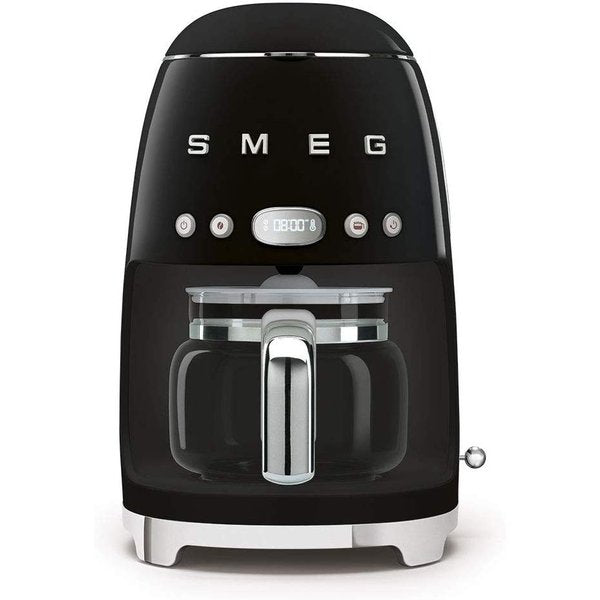 スメッグ コーヒーメーカー SMEG レトロデザイン ドリップフィルター 10カップブラック