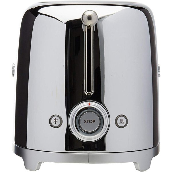 スメッグ トースター SMEG TSF02SSUS レトロデザイン 4スライス トースト クローム