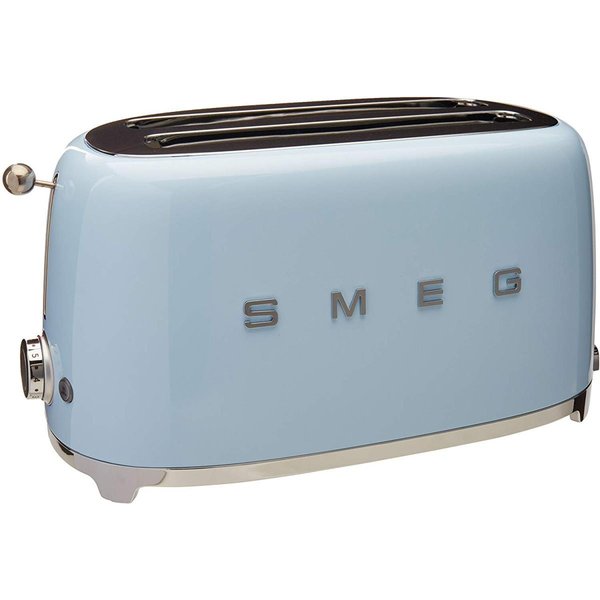 スメッグ トースター SMEG TSF02SSUS レトロデザイン 4スライス トースト ブルー