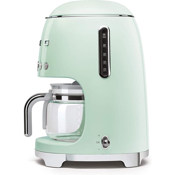 スメッグ コーヒーメーカー SMEG レトロデザイン ドリップフィルター 10カップ グリーン