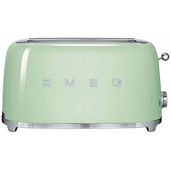 スメッグ トースター SMEG TSF02PGUS レトロデザイン 4スライス トースト グリーン