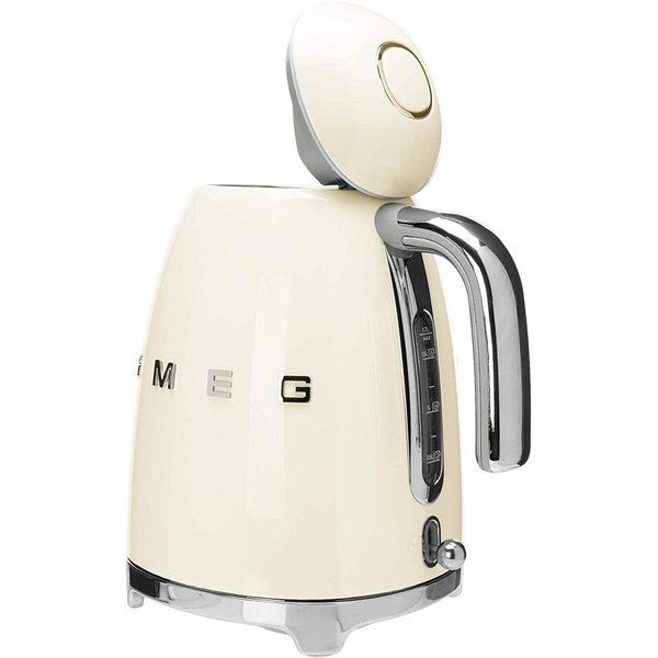 スメッグ 電気ケトル SMEG KLF03CRUS レトロデザイン 湯沸かし器 1.7L クリーム
