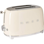 スメッグ トースター SMEG TSF01CRUS レトロデザイン 2スライス トースト クリーム