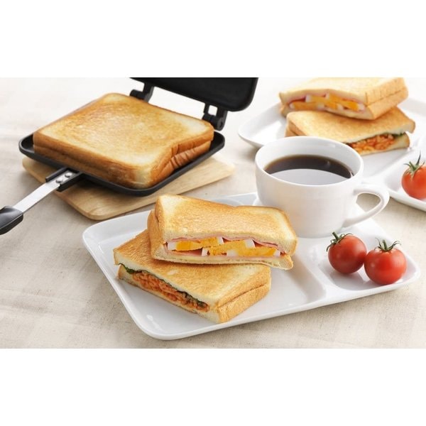 ヨシカワ ホットサンドイッチメーカー Yoshikawa SJ1681 フライパン
